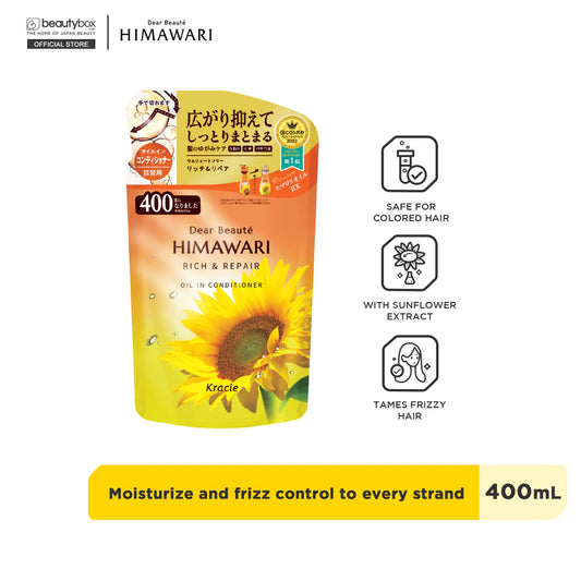 DEAR BEAUTE Himawari Rich & Repair Oil Conditioner Refill Pack