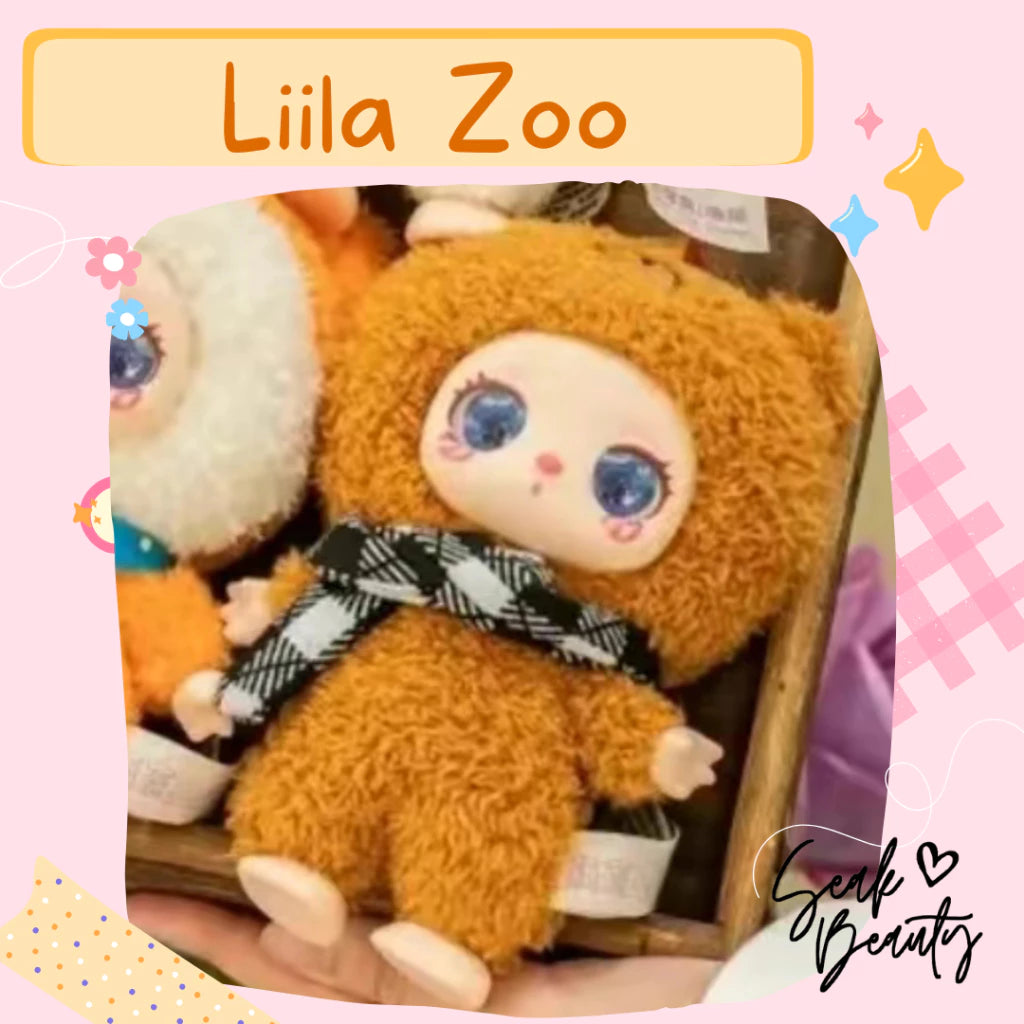 Liila Zoo Plush Toy 6 Characters to choose from