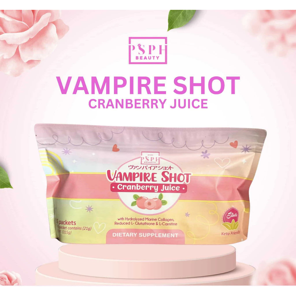 Vampire Shot Juice 15 pcs per pouch PSPH Beauty Dietary Supplement