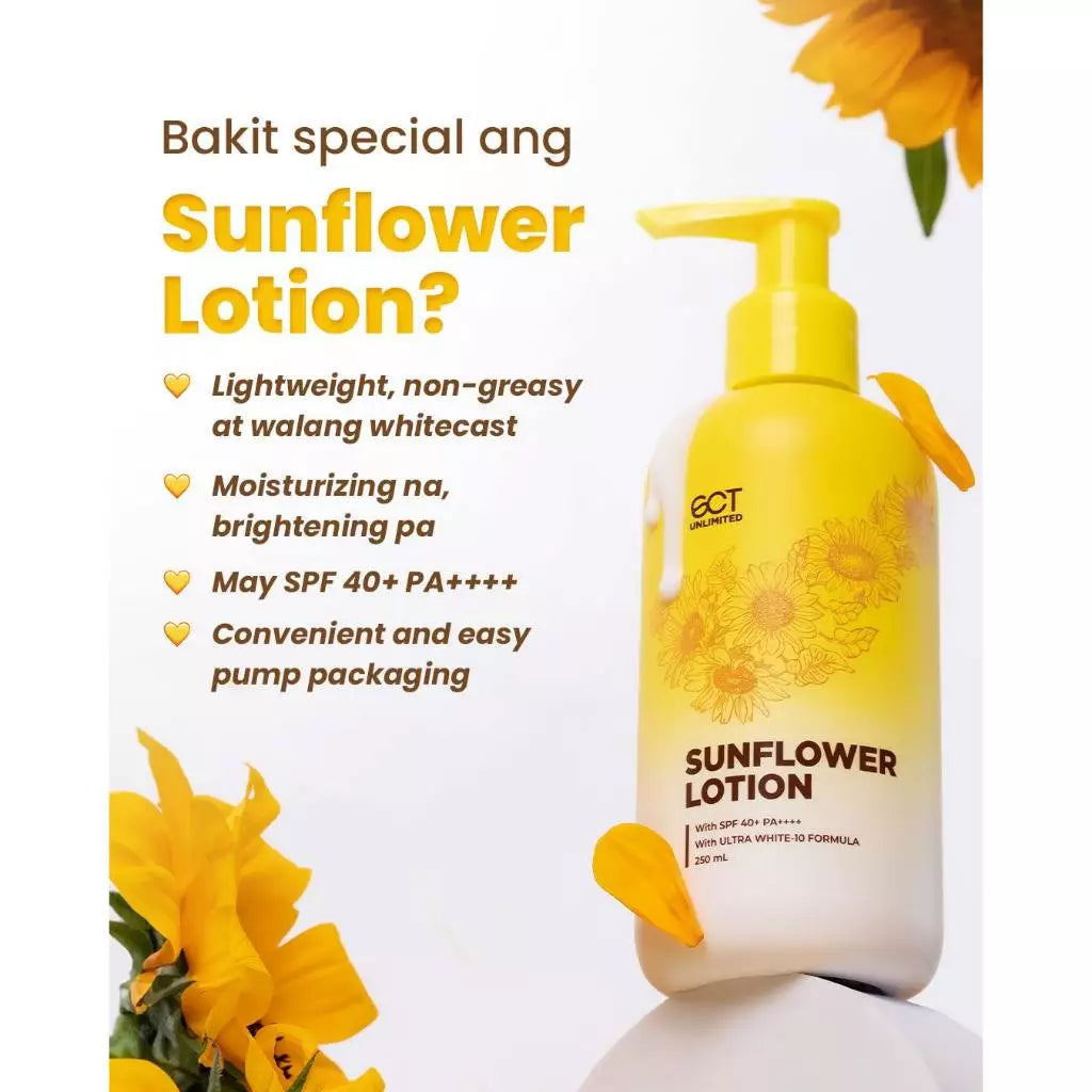 SCT Unlimited Sunflower Lotion | White Blast Shea Bright Lotion