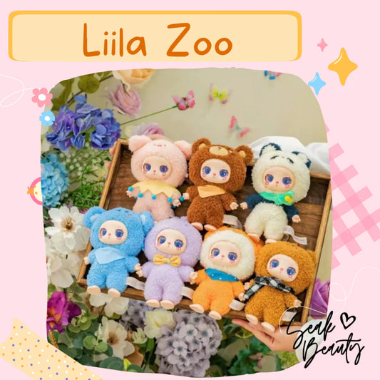 Liila Zoo Plush Toy 6 Characters to choose from