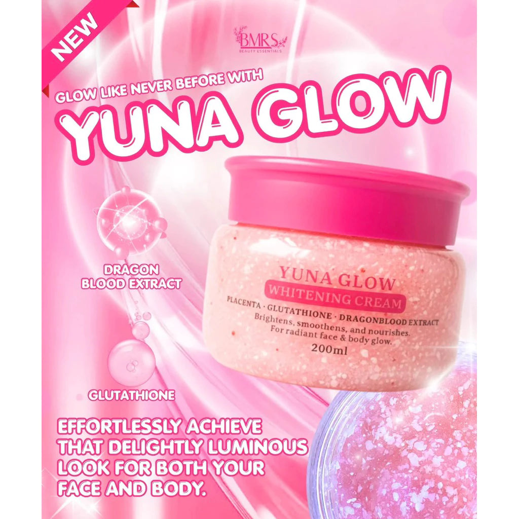 BMRS Yuna Glow Whitening Cream 200ml