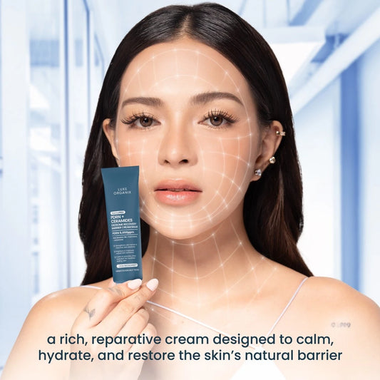 LUXE ORGANIX DermaPRO PDRN + Ceramides Exosome Recovery Barrier Cream Balm 30g