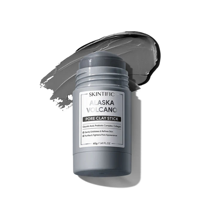 【Blackhead】SKINTIFIC Alaska Volcano Pore Clay Mask Stick Anti blackhead Deep Pores Cleansing Remover
