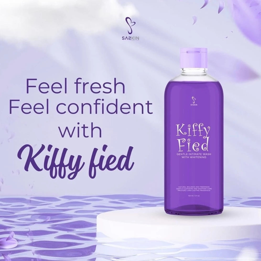 BUY 1 GET 1 Kili Kili Fied Deodorant Spray 60ml + Kiffy Fied Feminine Wash Gentle Whitening 150ml