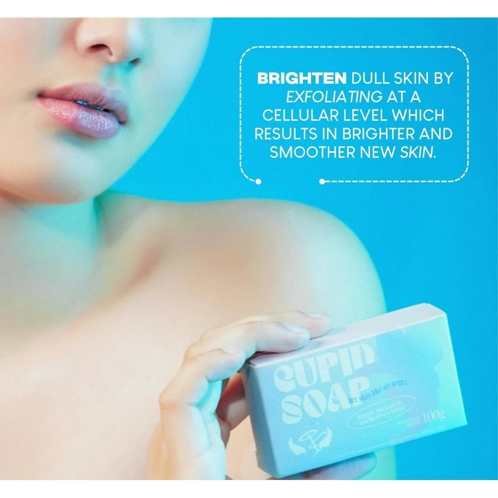 Angel Skin Cupid Soap Face & Body Bar Soap With Glutathione | Retinol | Niacinamide | Vitamin C