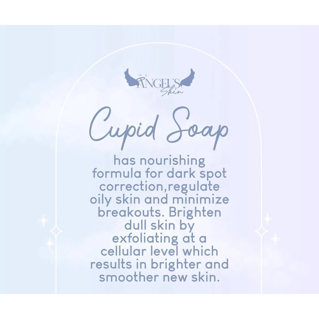 Angel Skin Cupid Soap Face & Body Bar Soap With Glutathione | Retinol | Niacinamide | Vitamin C