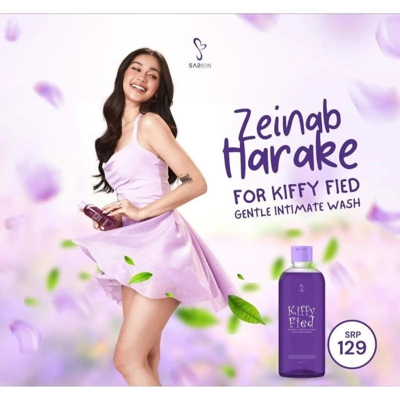 Saskin Kilikilified Deodorant Spray for Freshness and Smooth Underarms