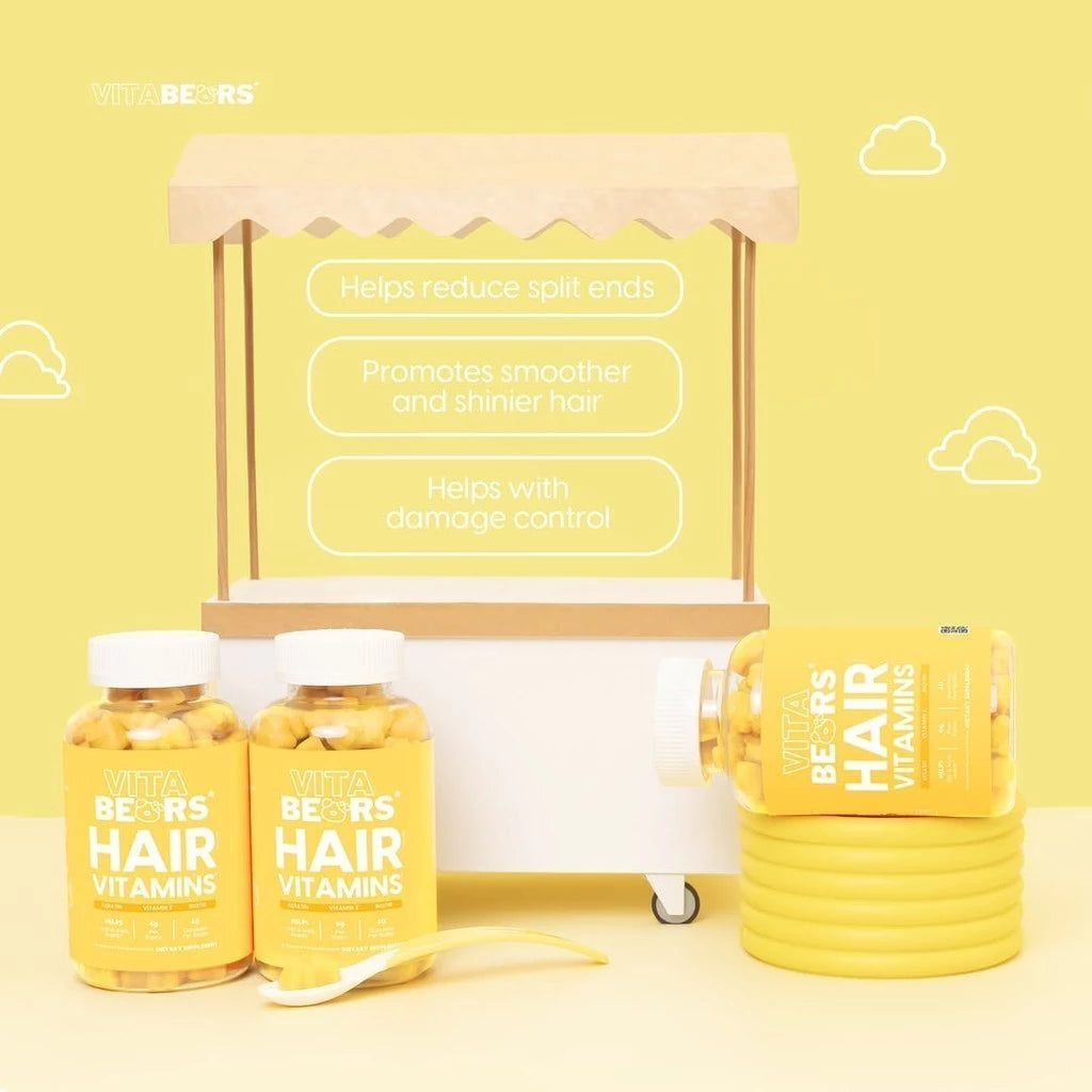 VitaBears Chewable Flawless Glow / Hair new packaging