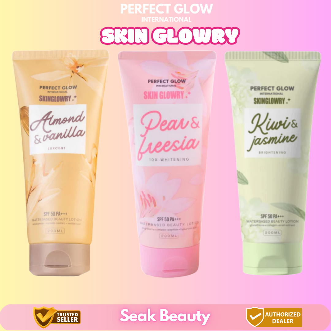 Perfect Glow Skin Glowry Waterbased Beauty Lotion SPF 50