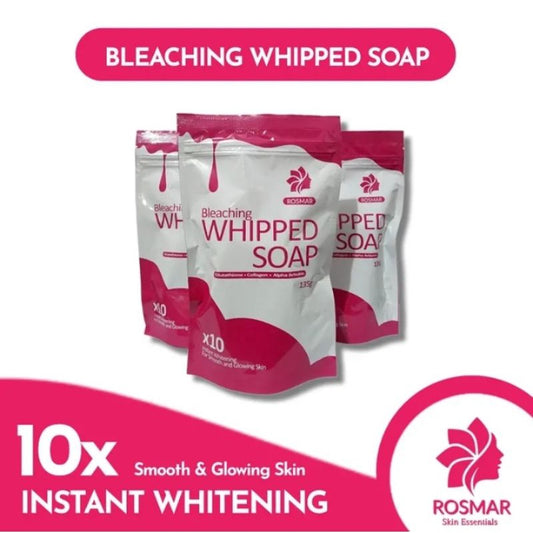 Rosmar Bleaching Whipped Soap x10 Insta-Whitening