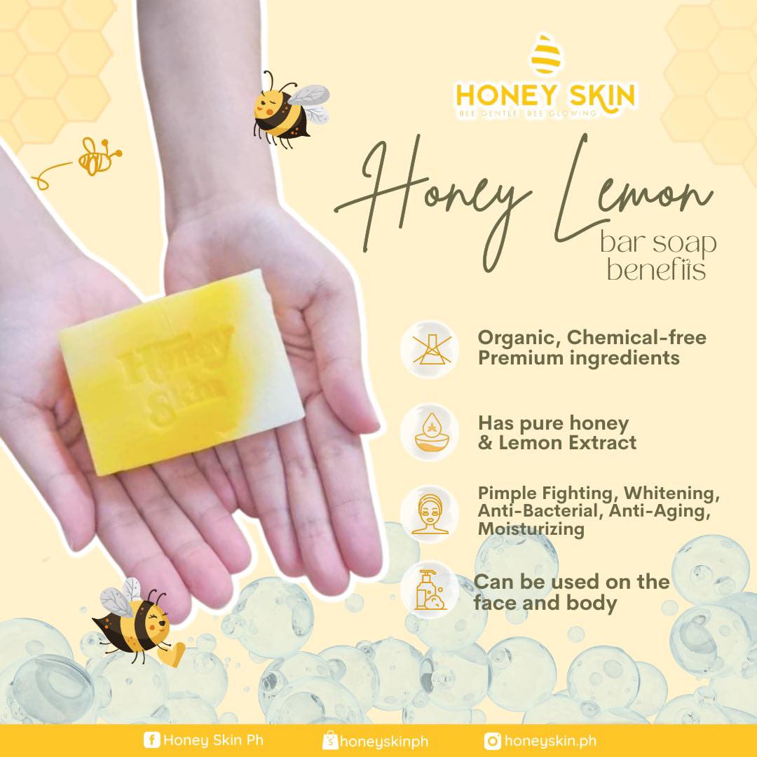 Honey Skin Lemon Bar Soap
