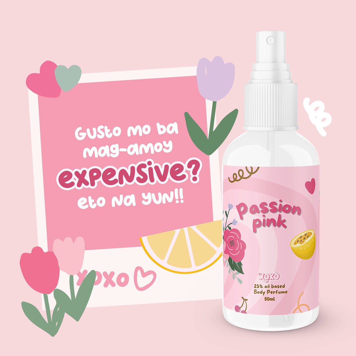 Xoxo Cosmetics  Inspired Perfume - Passion Pink