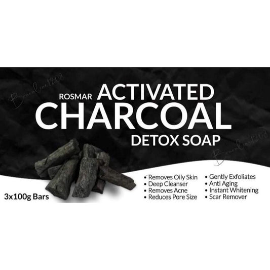 Rosmar Activated Charcoal Soap