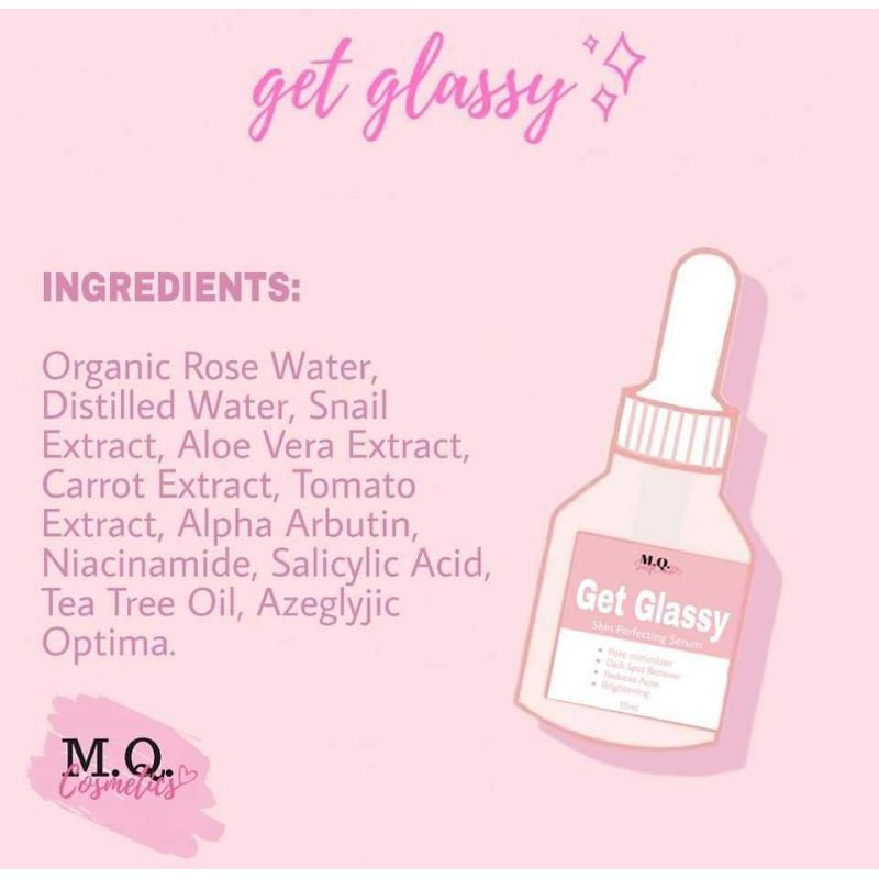 MQ Cosmetics Get Glassy Skin Perfecting Serum 30ml
