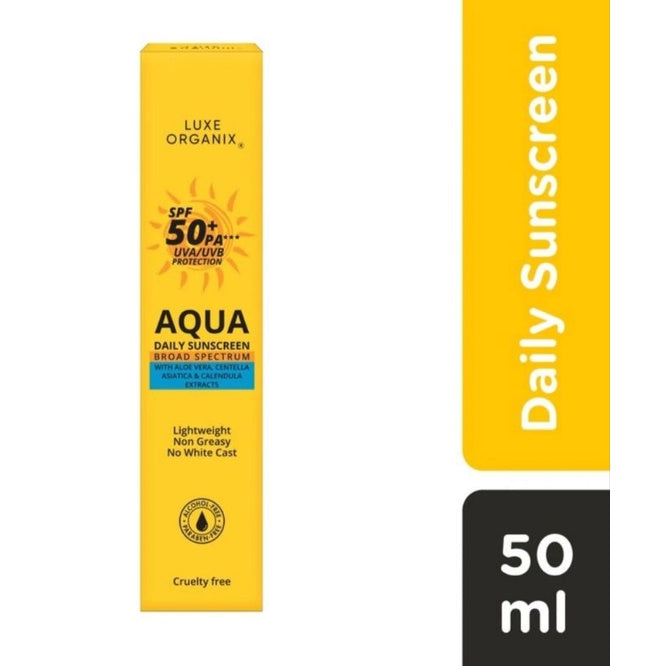 Luxe Organix Aqua Daily Sunscreen Broad Spectrum 50ml