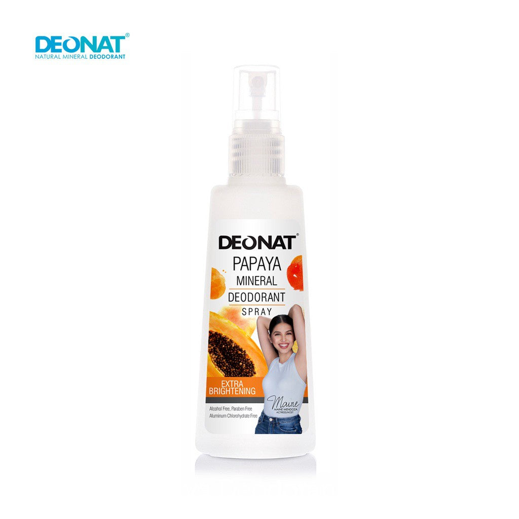 Luxe Organix DEONAT Papaya Mineral Deodorant Spray 100ml