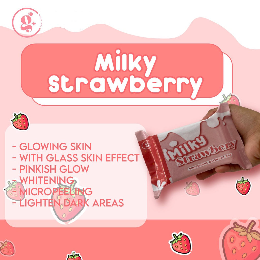 Gavven Skin Milky Strawberry Whitening Bar