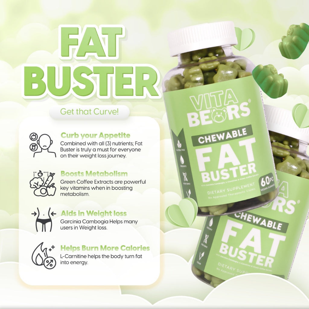 - CLEARANCE! - VitaBears Chewable Fat Buster / Crave new packaging ...