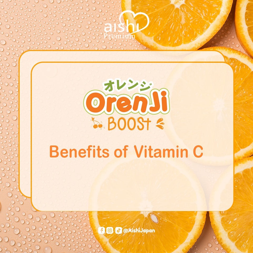 Aishi - Orenji Boost Non Acidic Vitamin C with Bioflavonoids