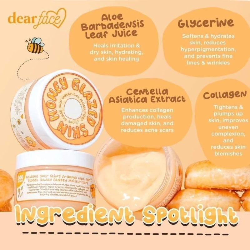 Dear Face Honey Glazed Skin Water-Gel Moisturizer