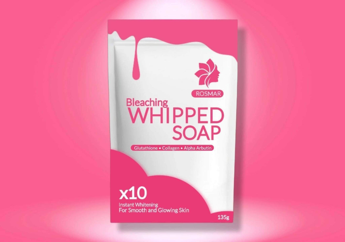 Rosmar Bleaching Whipped Soap x10 Insta-Whitening