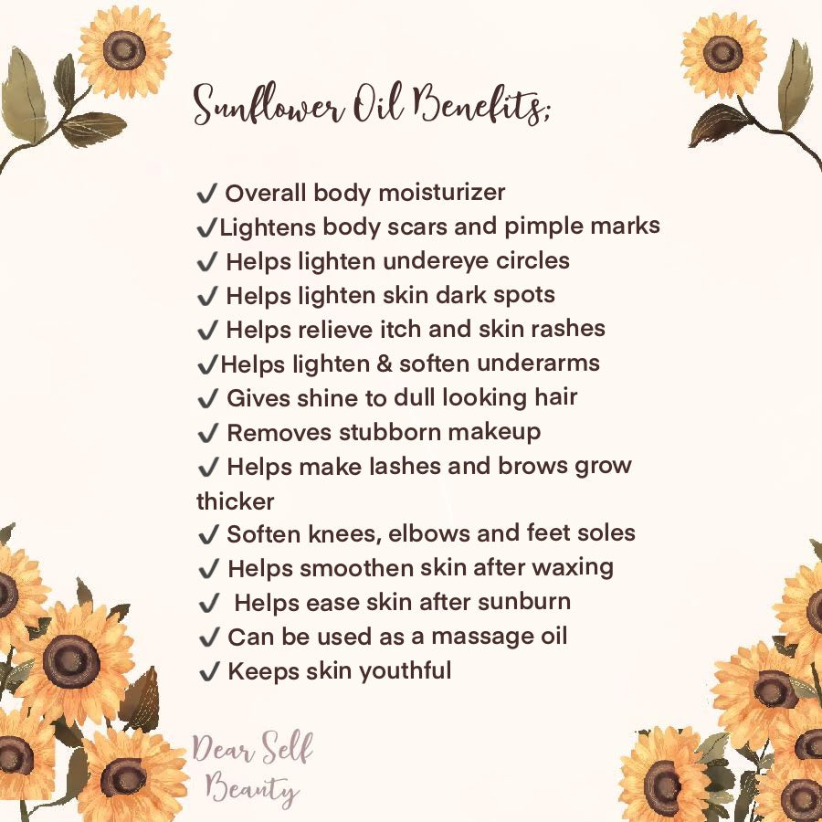 Dear Self Beauty - Little Sunflower Oil