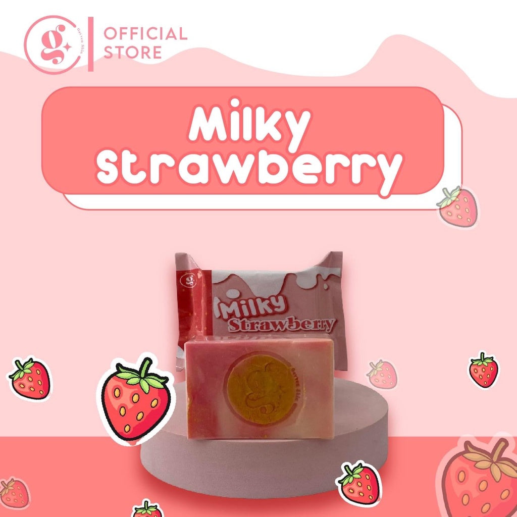 Gavven Skin Milky Strawberry Whitening Bar