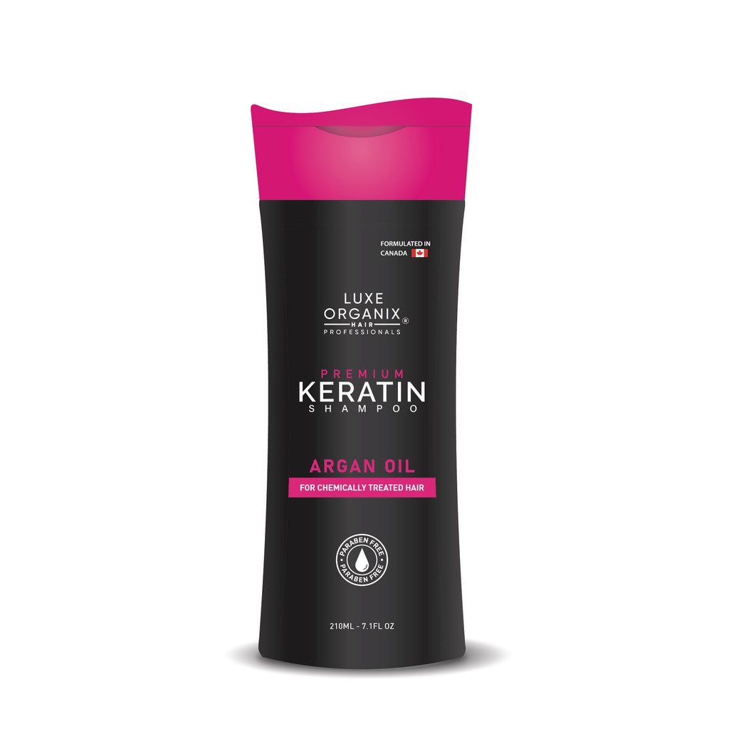 Luxe Organix Premium Keratin Argan Shampoo 210ml