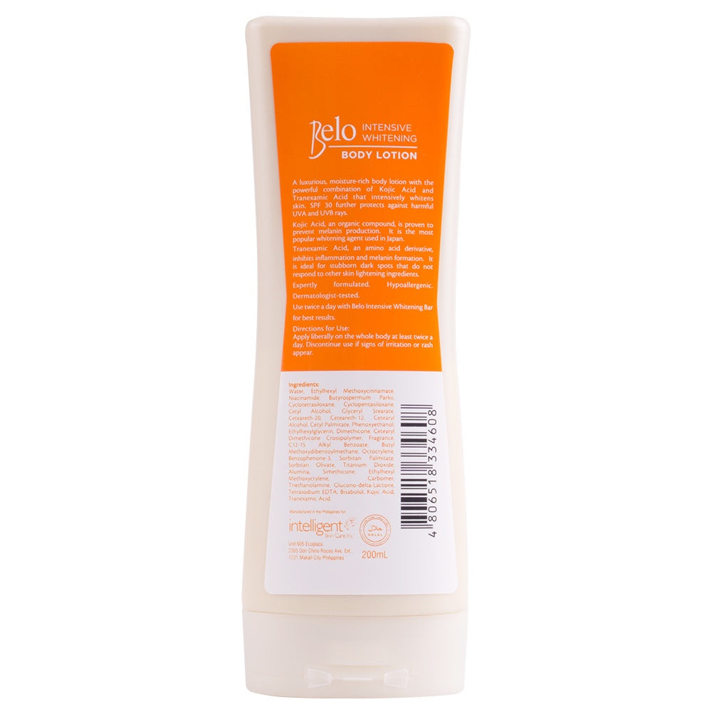 Belo Intensive Whitening Body Lotion 200mL Buy 1 Take 1