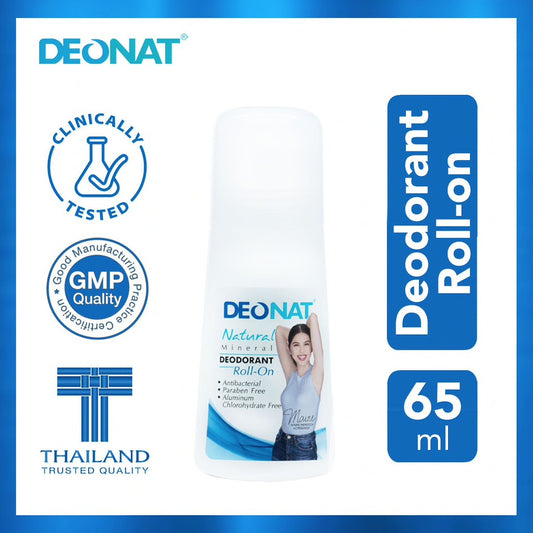 Luxe Organix DEONAT Natural Mineral Deodorant Roll-On 65ml