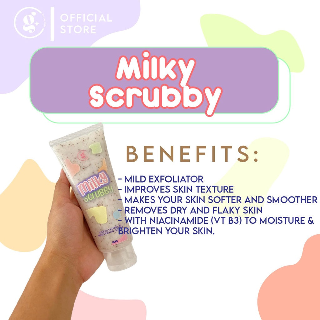 Gavven Skin Milky Scrubby Exfoliating & Whitening Scrub