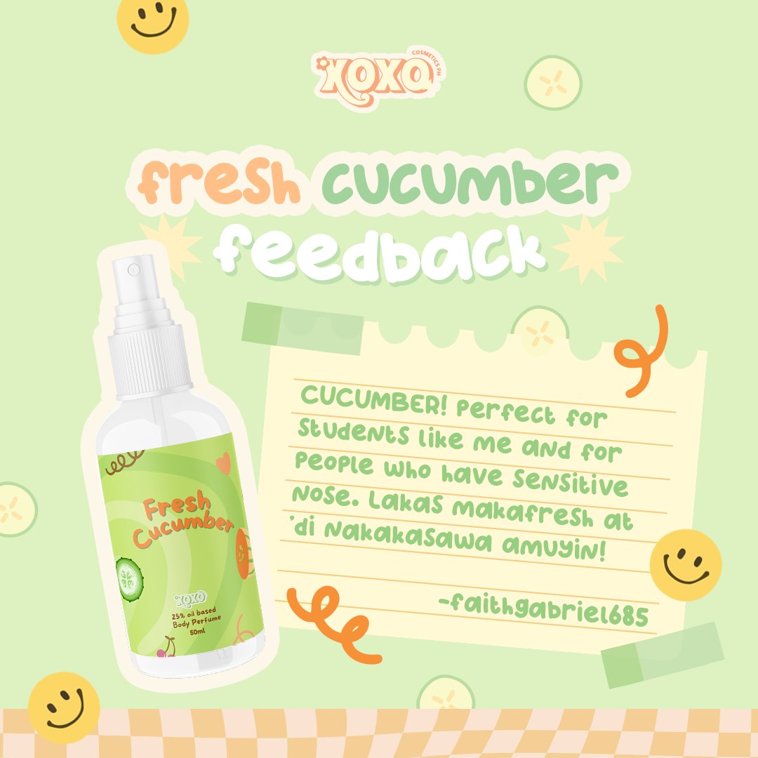 Xoxo Cosmetics  Inspired Perfume - Fresh Cucumber