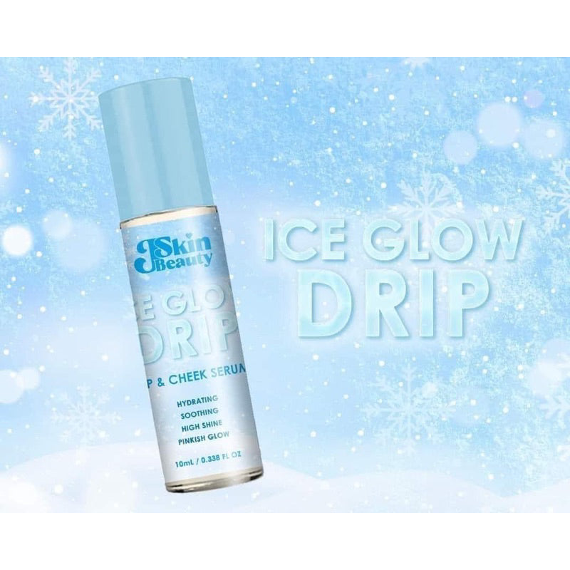 J Skin Beauty Hydra Ice Glow Drip (Lip & Cheek Serum Hydrating and Moisturizing Lips)