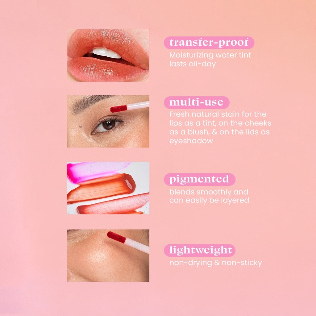 blk cosmetics fresh lip and cheek water tint