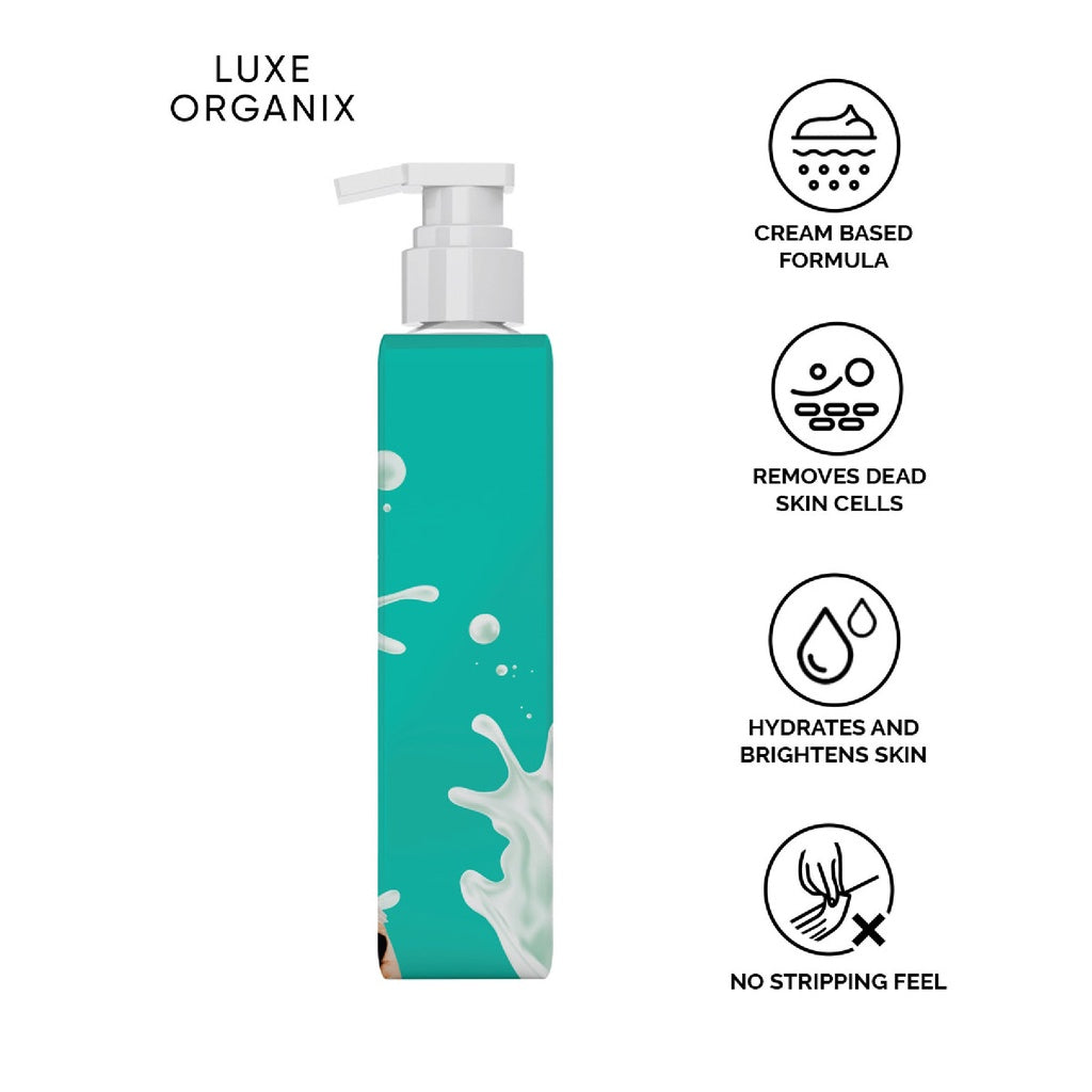 Luxe Organix Niacinamide + Salicylic Acid + Glutathione Shower Cream 400ml