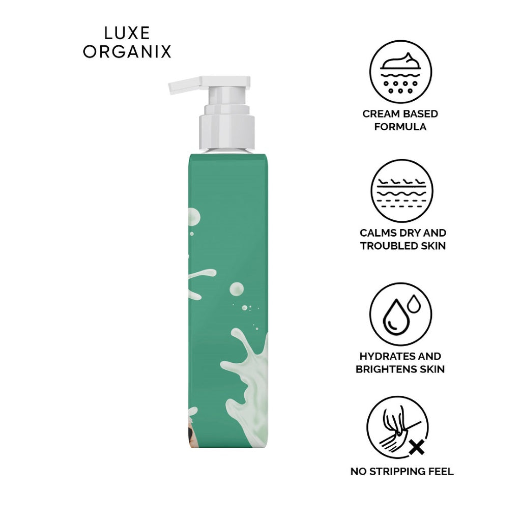 Luxe Organix Niacinamide +Centella Asiatica + Papaya Extract Shower Cream 400ml