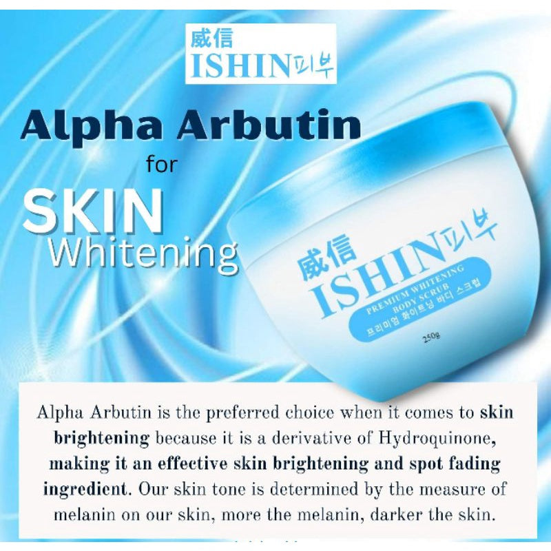 ISHIN Premium Whitening Body Scrub