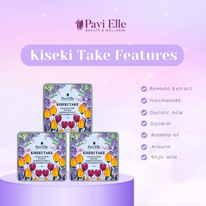 KISEKI TAKE 10x Bleaching Soap by Pavi Elle